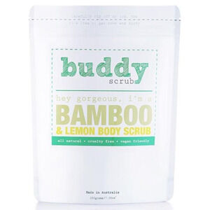 NIB Buddy Scrub - Bamboo & Lemon Body Scrub